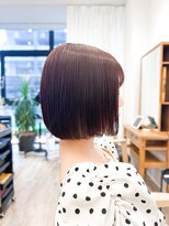 イル 天神西通り店(ill)&nbsp;【レディース◆天神】タッセルボブ×暖色系カラー×韓国風ボブ