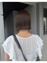 ヌル ヘア デザイン(nullus hair desigh)&nbsp;【nullus ai】まろやかブラウン × プツッとボブ