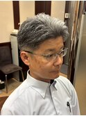 アップバング/ツーブロック/メンズカット/銀座/日比谷＜理容室＞
