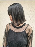 【WAEN 横浜 植木 孝】外ハネボフ×デザインカラー＊