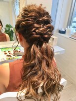 ラ ブランシュ 大宮(La Blanche)&nbsp;ロープ編みダウンスタイル