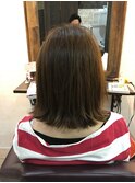 外ハネ大人ボブ