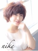 【nike池袋】小顔ショート☆外国人風カラー☆8stepハホニコ☆