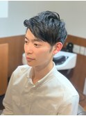 〔room kitahama〕アップバングメンズスタイル