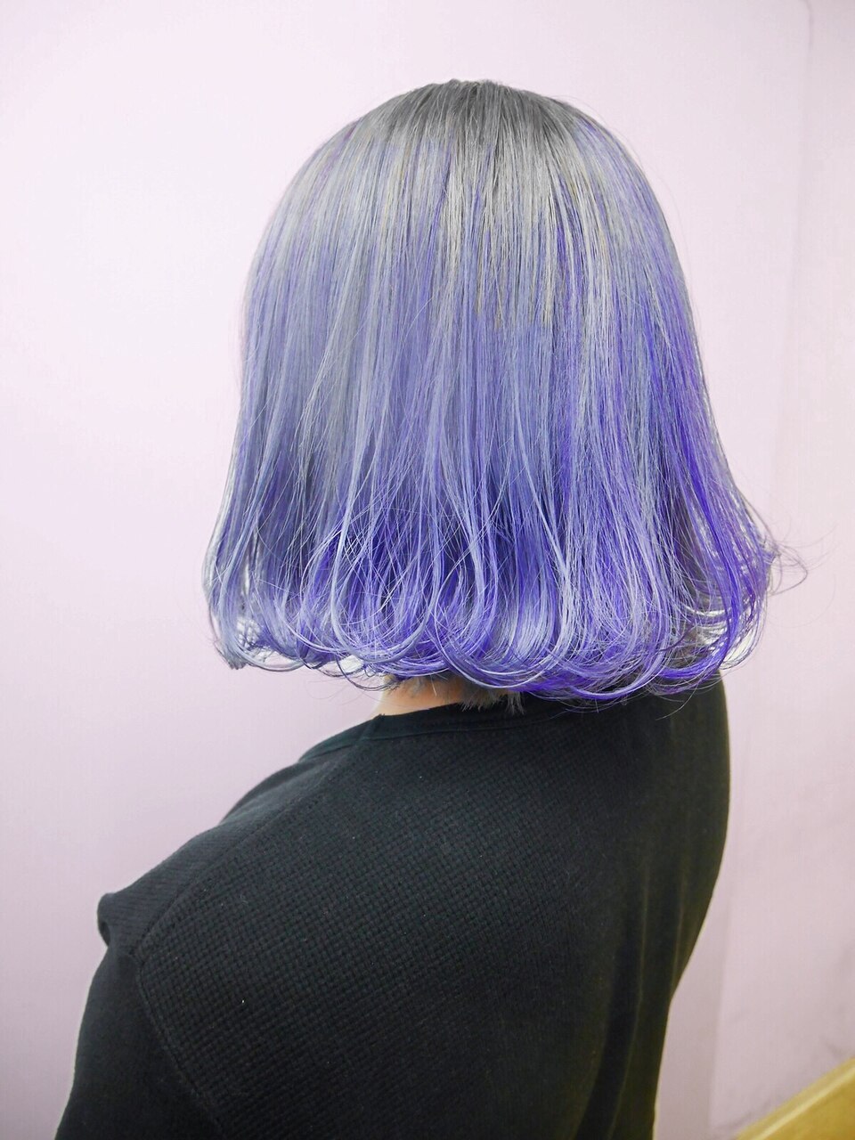 長袖　グラデーション　紫　パープル　バレエ　新品　レディース 1bn625.jpg