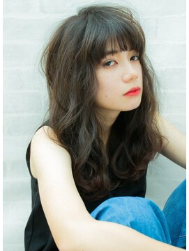 レックス 中野(rex) 小顔に見せるヘア/ロングパーマスタイル［中野／中野駅］