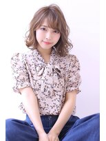 オーロ 宝塚店(ORO)&nbsp;20代30代40代透明感マロンベージュニュアンスカラーAラインボブ