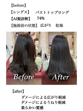 アールクリップ 表参道(arclip) サイエンスアクア【髪質改善/髪質改善トリートメント】