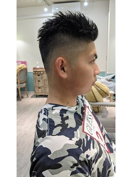 アンティークベル 南柏(ANTIQUE BELLE) 【ANTIQUE　BELLE】★男前フェードカット★