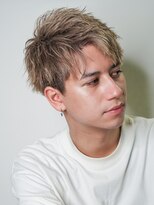 メンズヘアセンス 渋谷(MEN'S HAIR SENSE) 【SENSE渋谷】ハイトーンアップバングショート