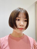 エレノア 梅田店(Eleanor) 顔周りレイヤーボブ
