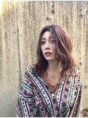 ピンクブラウン×波巻き2 Ifh本店高崎/高崎市/高崎イオン近く
