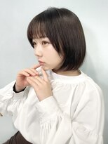 ヘアメーク パッセージ 調布南口店 ふんわりコンパクトミニボブ