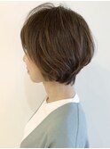 大人のカジュアルショート☆似合わせカット/大人カラー/白髪染め