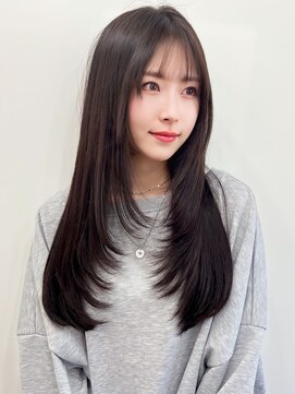 ピープスアンドスー 表参道 渋谷(Peeps&Suu.) レイヤーカット/小顔顔まわり/大人可愛い/20代30代40代50代