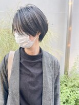 くびれヘア/アプリコットオレンジ/ハイライトカラー/レイヤー