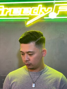 グリーディーフォックス 三軒茶屋(GreedyFOX) 波巻き/マッシュパーマ/ウルフ/ハイライト<理容室>三軒茶屋