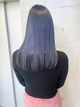 アルテ(ARTE) 【ARTE表参道/青山】顔まわりレイヤーセミロング×透明感カラー