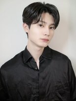 エクシア 西宮北口(EXCIA)&nbsp;センターパート/ツーブロック/韓国/黒髪