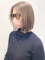 モリオフロムロンドン 松戸店(Morio from London)&nbsp;【松戸　石山】ハイトーン切りっぱなし外ハネボブ20代30代