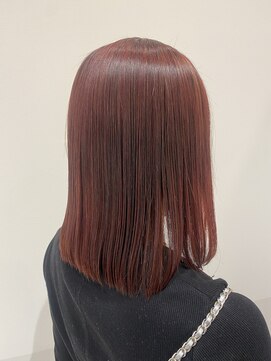 アストレアバイイーリス(ASTRAEA by Iris) 縮毛矯正×暖色カラー