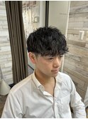ツイストスパイラルパーマ/メンズカット/波巻きパーマ/札幌/大通