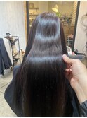 髪質改善ストレート