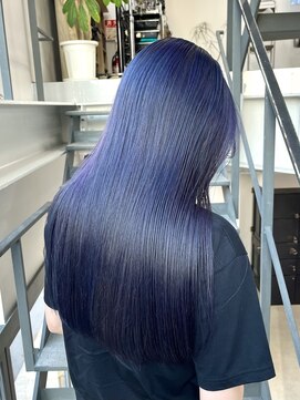 ヘアー アイス 御器所本店(HAIR ICI) 20代30代40代デザインカラーブリーチ1回韓国カラー