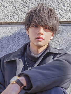 シティ(CITY) 【小久保style】韓国マッシュニュアンスパーマグレーベージュ