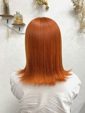 リングバイモアムー(Ring by Moremuu) アプリコットオレンジ