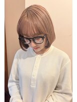 ロチカバイドールヘアー 心斎橋(Rotika by Doll hair) milk tea beige