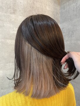 ブレイブ ヘアデザイン(BRaeVE hair design) インナーベージュ