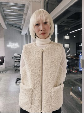スティードトーキョー(Steed Tokyo) blond BOB / faceflaming layer【Steed/立川】