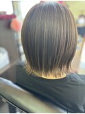 切りっぱなしボブ　ミニボブ　20代30代40代たあ