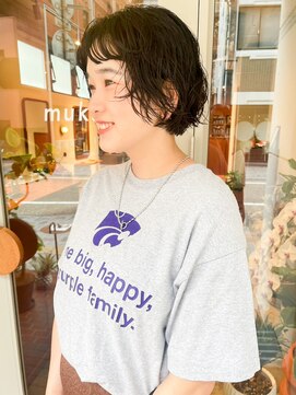 ムク(muku) ショートボブパーマ
