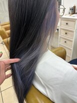 シャルティア(SHALLTIA)&nbsp;ペールバイオレット【山口市美容室】【山口市インナーカラー】