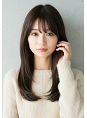 30代40代50代顔周りレイヤー髪質改善酸性ストレート白髪染め