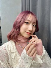 女の子らしい雰囲気の透明感カラーがかわいい！！