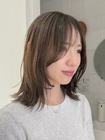 マッシュ 天王寺あべの(MASHU)&nbsp;【天王寺/あべの】オリーブベージュに合わせた顔周りレイヤー♪