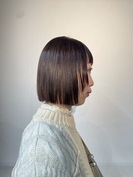 イーチ 吉祥寺(EACH) 【上條実織】ベージュブラウンの王道ボブ