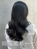 アミー 池袋(Ammy)&nbsp;コテ巻き風パーマ /韓国風パーマ/デジタルパーマ/レイヤーカット