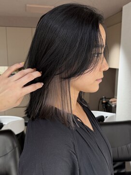 メゾンマイル 恵比寿(maison mile) シルバーベージュ/インナーカラー/ケアブリーチ/恵比寿駅