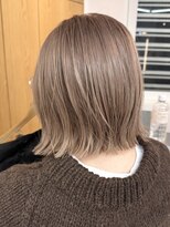 ソワ 北千住(soi) ミルクティーベージュ_ボブ_ダブルカラー_レイヤー