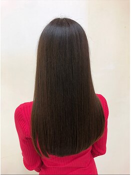 トップヘアギブバック(TOPHAIR give back)の写真/髪質改善にオススメ☆自然なストレートと手触りの良さを是非一度体験してみませんか?
