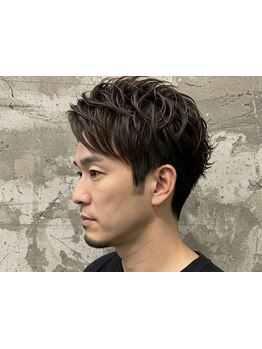 【ONもOFFもどちらもキマるスタイルをご提案！】清潔感のあるスタイルで、毎日のセットも簡単に【大井町】