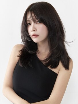 ジュノヘアージャパン 表参道(JUNO HAIR JAPAN) 韓国ヘア イルミナ グレージュ 無重力パーマ 顔周りカット