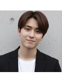 MEN’S HAIR/ブルーブラック/フェザーパーマ
