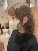 ネオソバージュ×イルミナサンドベージュ
