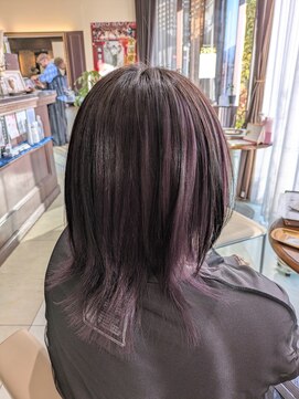 アンジュ グリーンパーク店(ange) 個性派インナーカラー