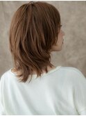 イメチェン立体感小顔ハッシュボブウルフカットX川口20代30代